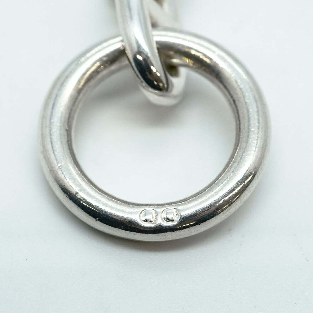 Hermes Hermès Chaine d'Ancre Necklace, GM, 29 Links, Silver 925, Men's/Women's - Picture 6 of 8